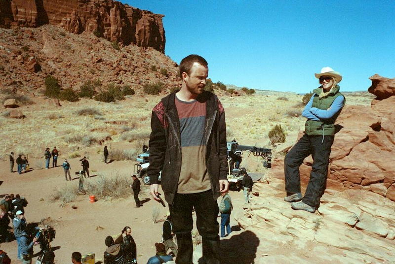 Illustration for article titled Rian Johnson tweeted a bunch of behind-the-scenes photos from Breaking Bad's "Ozymandias"